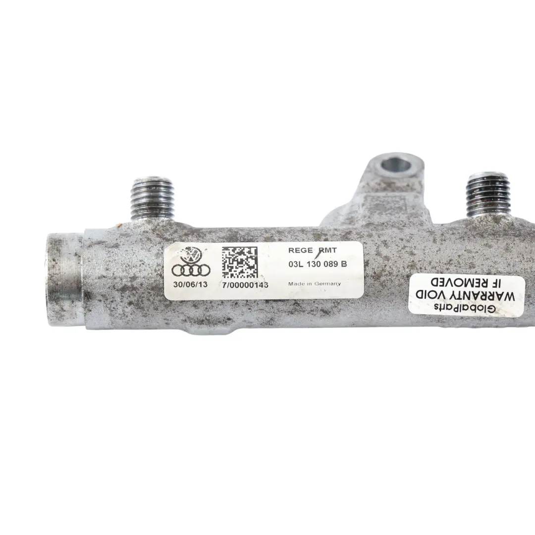 Audi A1 8X A3 8P Fuel Injector Rail Line 1.6 TDI Diesel - SKU 03L130089B-1 - Part number 03L130089B