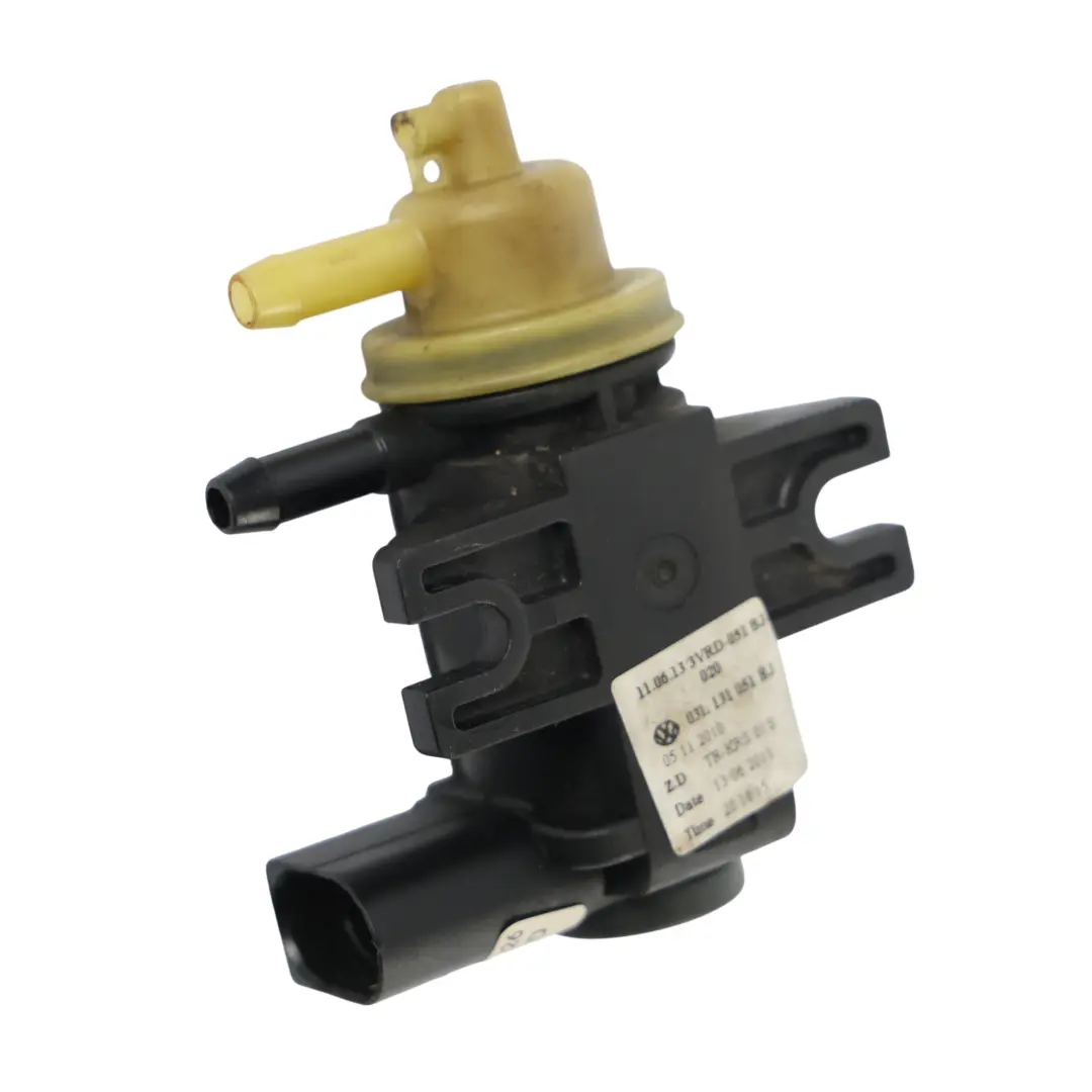 Volskwagen Audi Seat EGR Solenoid Electromangetic Valve 2.0 Diesel to with Part number 03L131051BJ Volskwagen Audi Seat EGR Solenoid Electromangetic Valve 2.0 Diesel - SKU 03L131051BJ - Part number 03L131051BJ