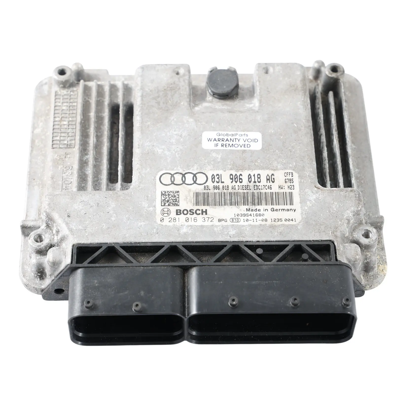 Audi A3 8P 2.0 TDI 140HP CFFB Centralina Motore ECU 03L906018AG Automatico