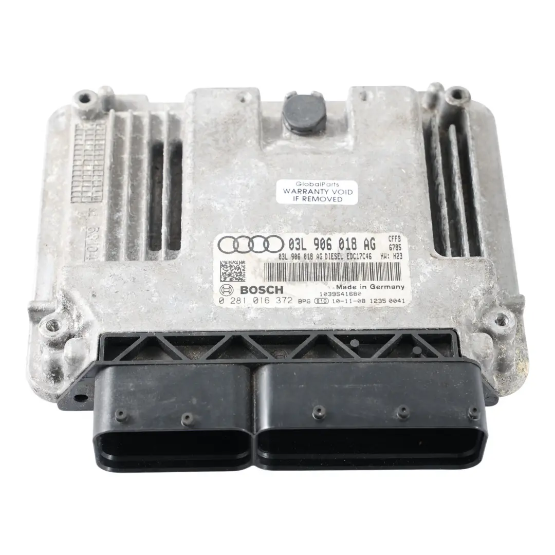 Audi A3 8P 2.0 TDI 140HP CFFB Sterownik Silnika Automat - SKU 03L906018AG-1 - Numer Części 03L906018AG
