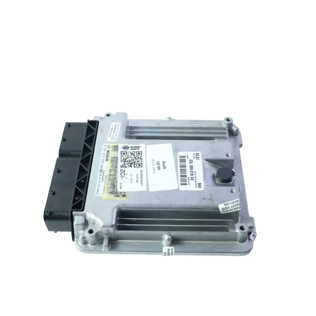 Audi Q5 8R 2.0 TDI 170HP Quattro Engine Control Module ECU Automatic - SKU 03L906019AS-1 - Part number 03L906019AS
