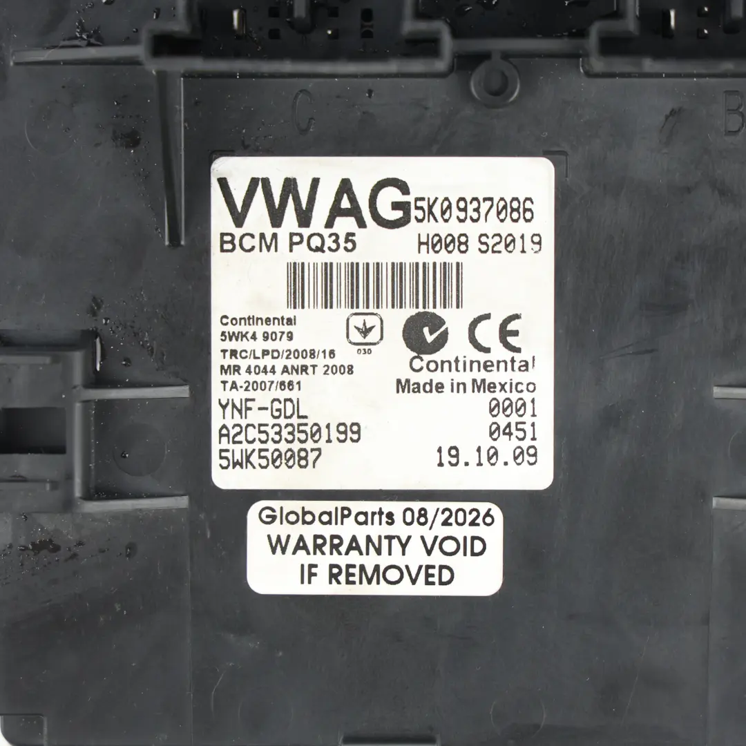 Volkswagen Golf Variant AJ5 Motor Steuergerät CBDB Manuell - SKU 03L906022DB - Teilenummer 03L906022DB