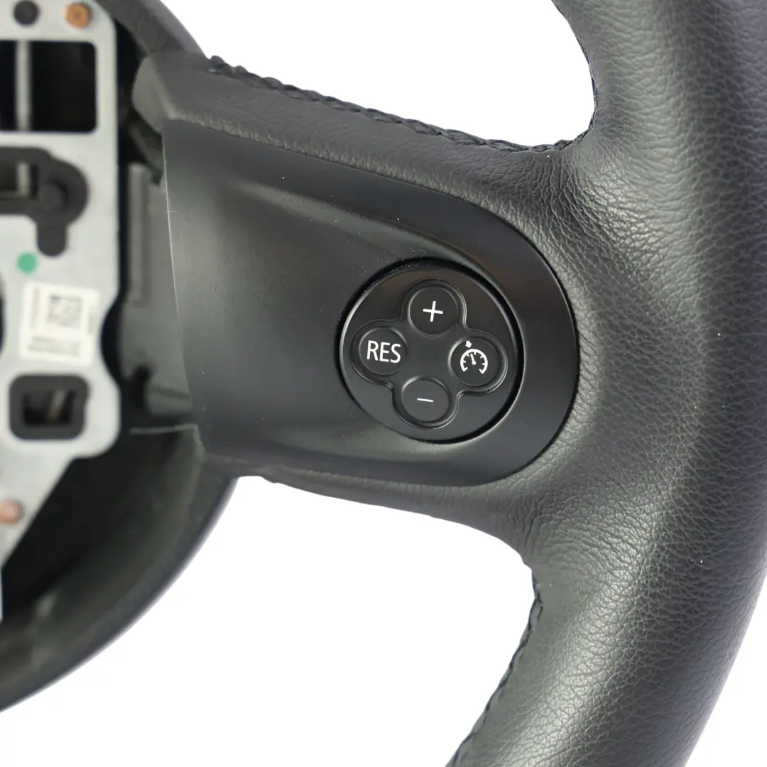 Mini R55 R56 R57 R58 R60 Steering Wheel JCW Sport Black Leather Alcantara - SKU 0416250 - Part number 0416250