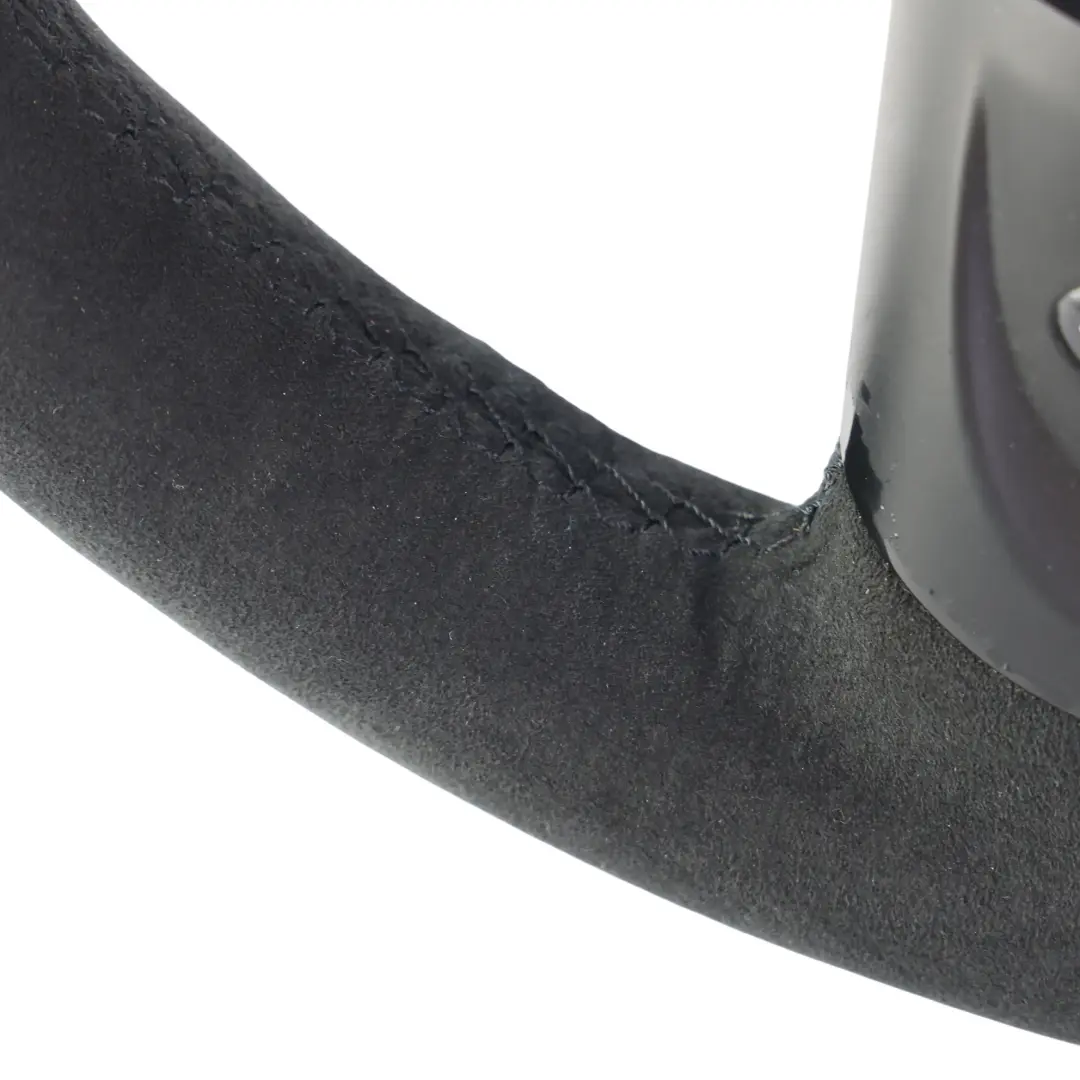 Steering Wheel JCW Sport Black Leather Alcantara to Mini R55 R56 R57 R58 R60 with Part number 0416250 Mini R55 R56 R57 R58 R60 Steering Wheel JCW Sport Black Leather Alcantara - SKU 0416250 - Part number 0416250