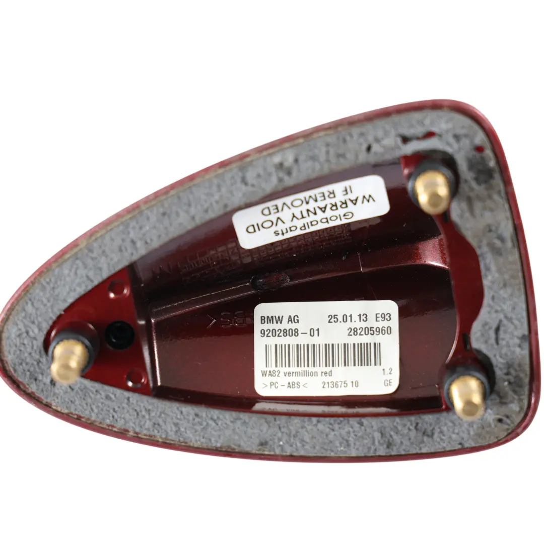 BMW E88 F23 Cabrio Heckklappen Antenne Shark Cover Vermilionrot A82 - SKU 0427289-VER - Teilenummer 0427289