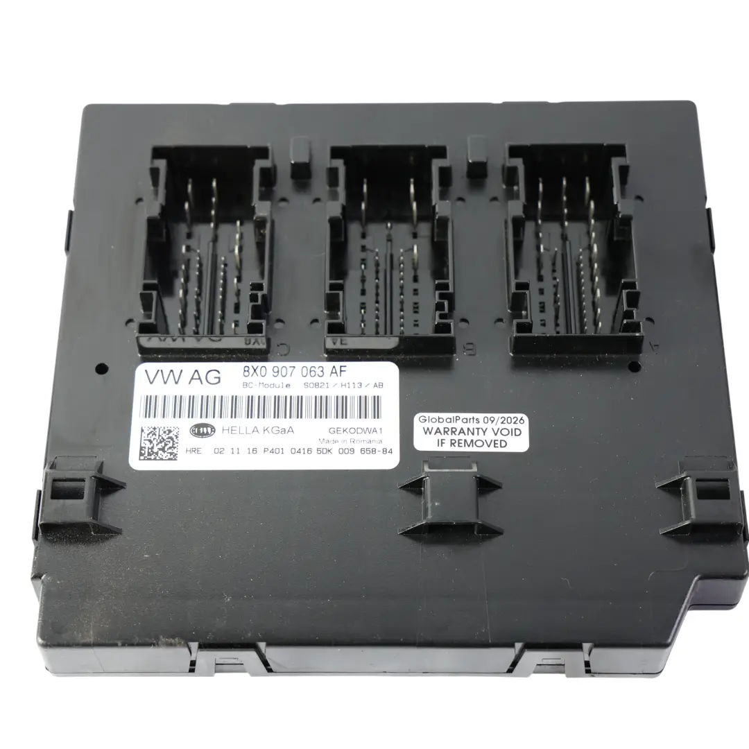 Audi A1 8X Motor Steuergerät Kit Set 1.4 TFSI CZCA 125HP Manuell - SKU 04E907309AC-3 - Teilenummer 04E907309AC