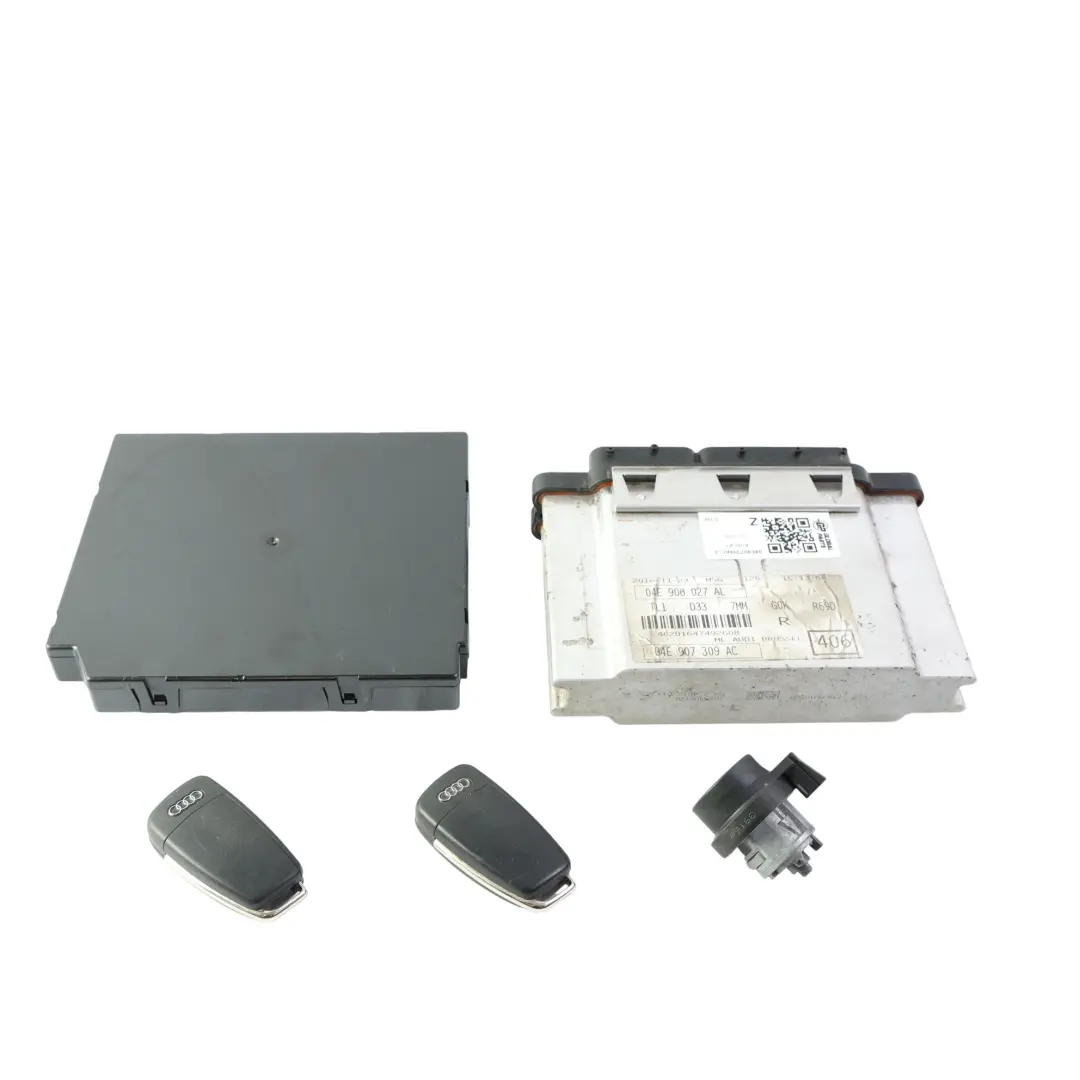 Audi A1 8X Engine ECU Kit Set 1.4 TFSI Petrol CZCA 125HP Manual - SKU 04E907309AC-3 - Part number 04E907309AC