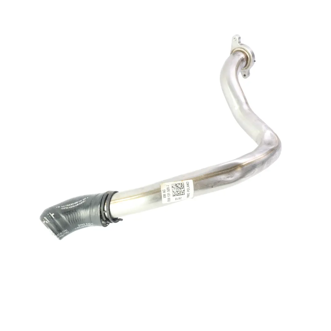 4K EGR Exhaust Recirculation Pipe Hose Diesel to Audi A6 S6 C8 A7 with Part number 059131509J Audi A6 S6 C8 A7 4K EGR Exhaust Recirculation Pipe Hose Diesel - SKU 059131509J-1 - Part number 059131509J