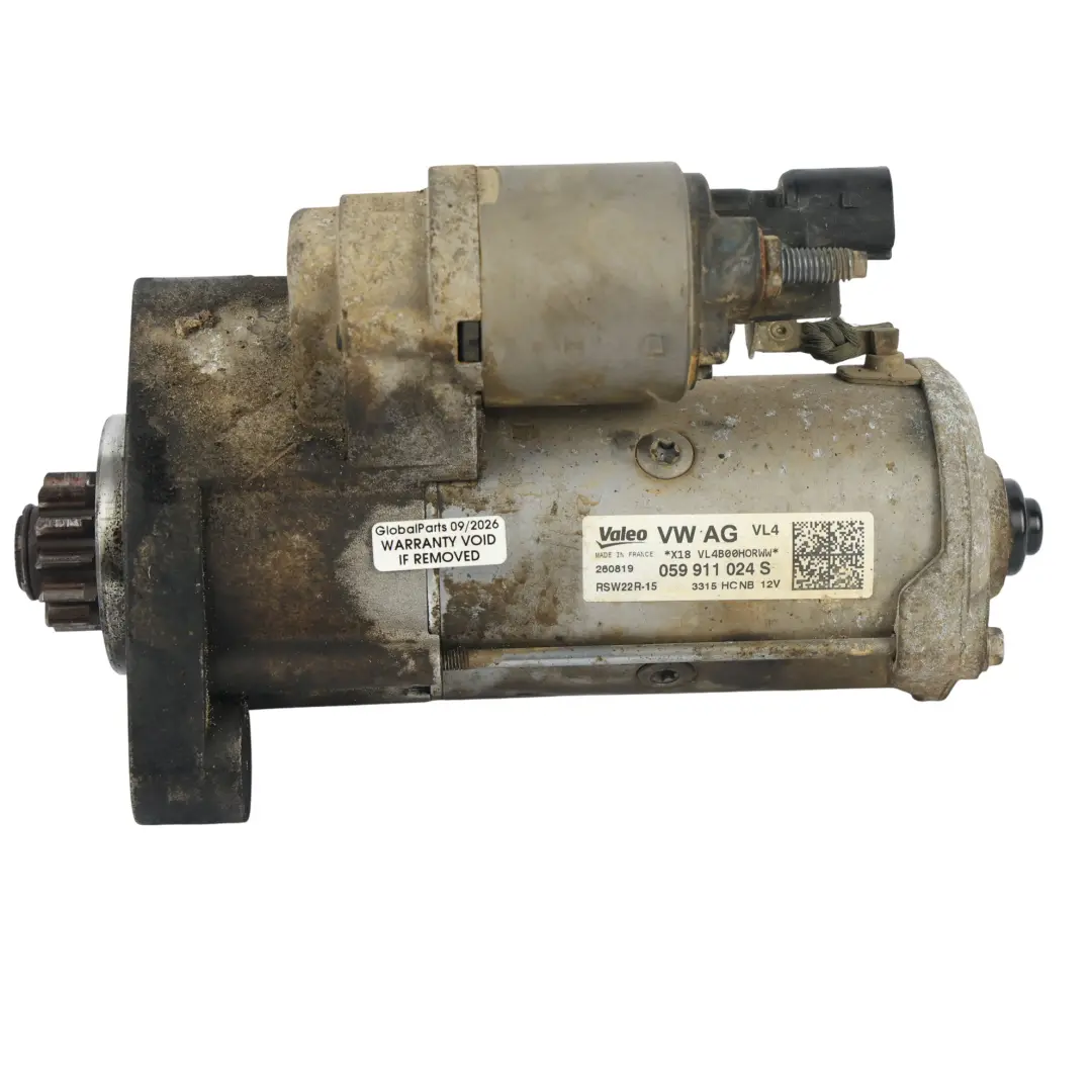 Volkswagen Amarok Mk1 Engine Starter Motor 3.0 TDI - SKU 059911024S - Part number 059911024S