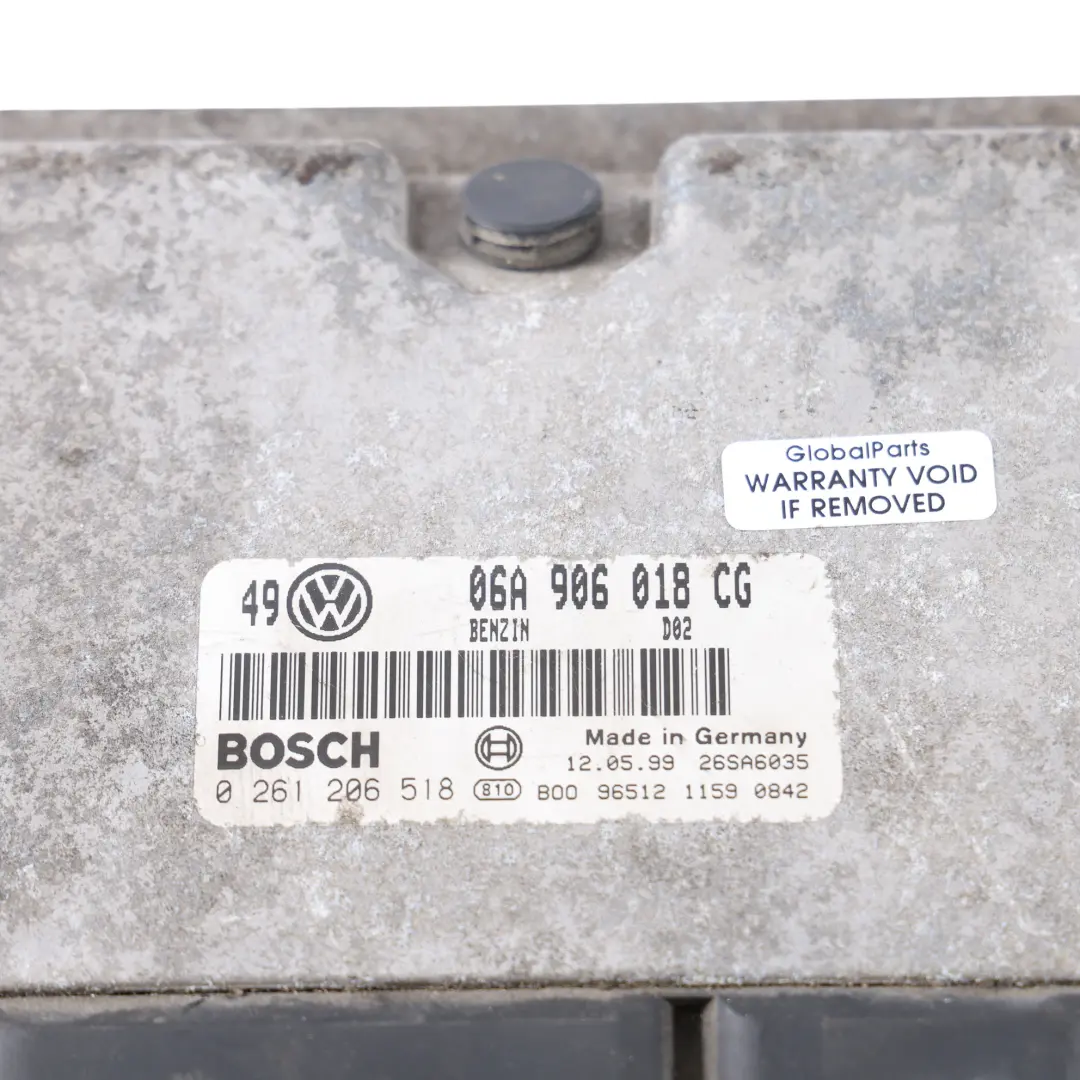 Volkswagen Golf GTI 1J Sterownik ECU 1.8 Benzyna 150KM Manualna - SKU 06A906018CG - Numer Części 06A906018CG