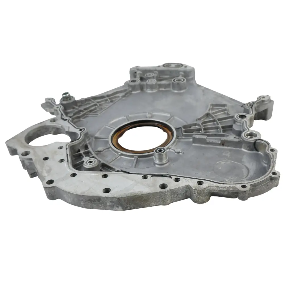 Tapa Carter Culata Junta Brida Trasera 3.2 FSI BPK 06E103173N para Audi A8 D3 con número de pieza 06E103171J Audi A8 D3 Tapa Carter Culata Junta Brida Trasera 3.2 FSI BPK 06E103173N - SKU 06E103171J - Número de pieza 06E103171J