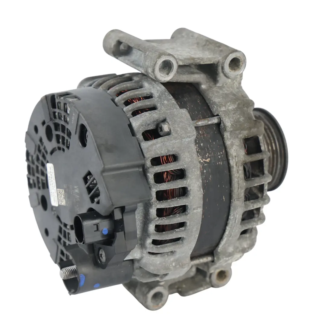 Alternator Generator Unit 3.0 TFSI QUATTRO to Audi A5 S5 8T Engine with Part number 06E903018J Audi A5 S5 8T Engine Alternator Generator Unit 3.0 TFSI QUATTRO - SKU 06E903018J - Part number 06E903018J