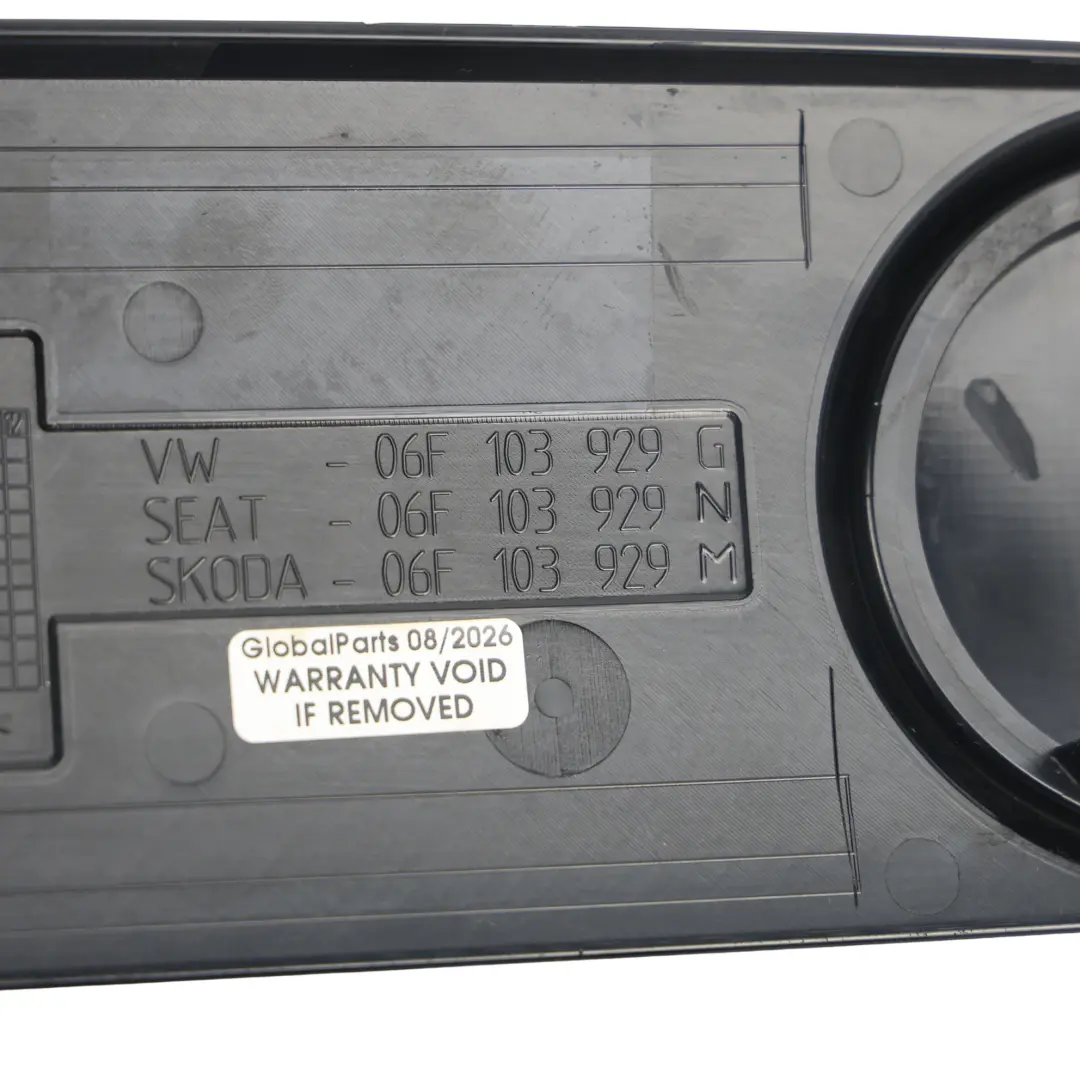 Skoda Octavia 1Z Engine Block Breather Cover Panel Trim 2.0 FSI - SKU 06F103929M - Part number 06F103929M