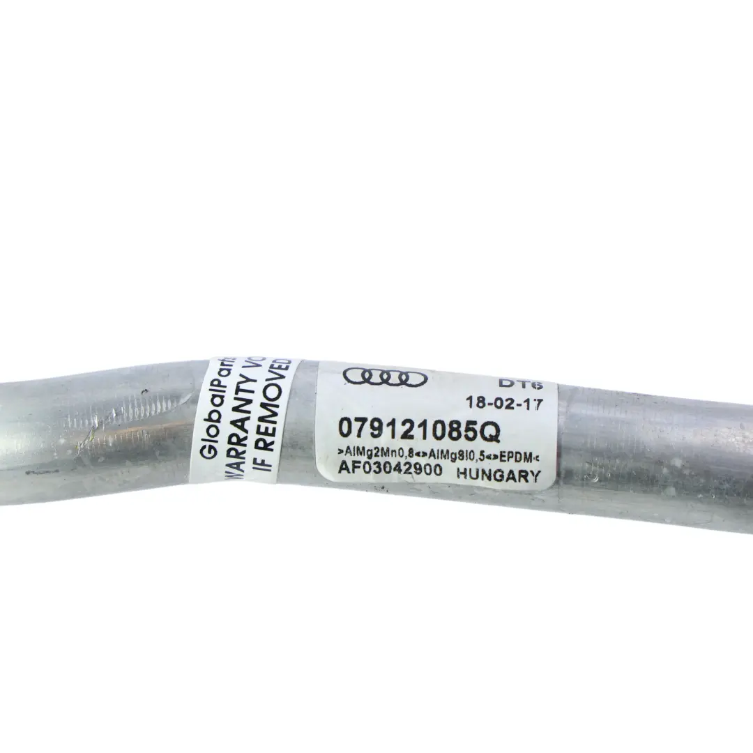 Audi S6 C7 S7 4G Water Coolant Pipe Hose 4.0 TFSI Petrol - SKU 079121085Q - Part number 079121085Q