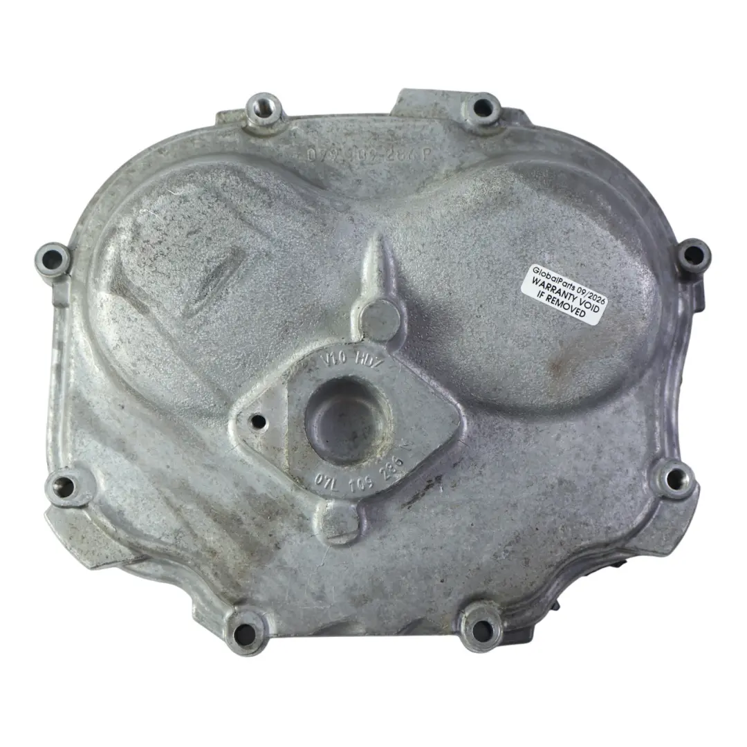 Timing Chain Cover Panel Housing 4.2 FSI CFSA to Audi RS4 B8 Engine with Part number 07L109286M Audi RS4 B8 Engine Timing Chain Cover Panel Housing 4.2 FSI CFSA - SKU 07L109286M - Part number 07L109286M