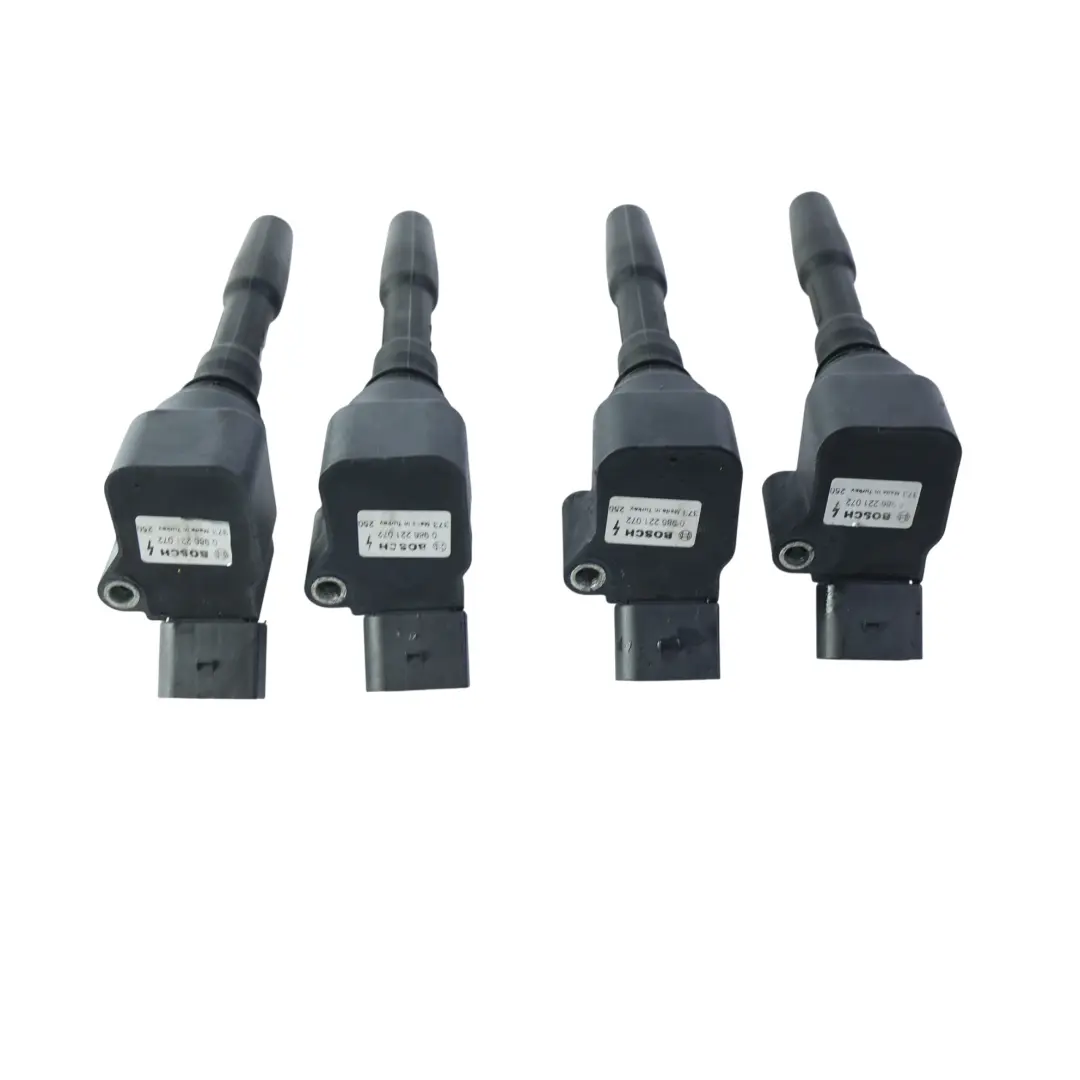 Volkswagen Audi Skoda Seat Injector Coil Bosch 1.8 TFSI SET - SKU 0986221072-SET - Part number 0986221072