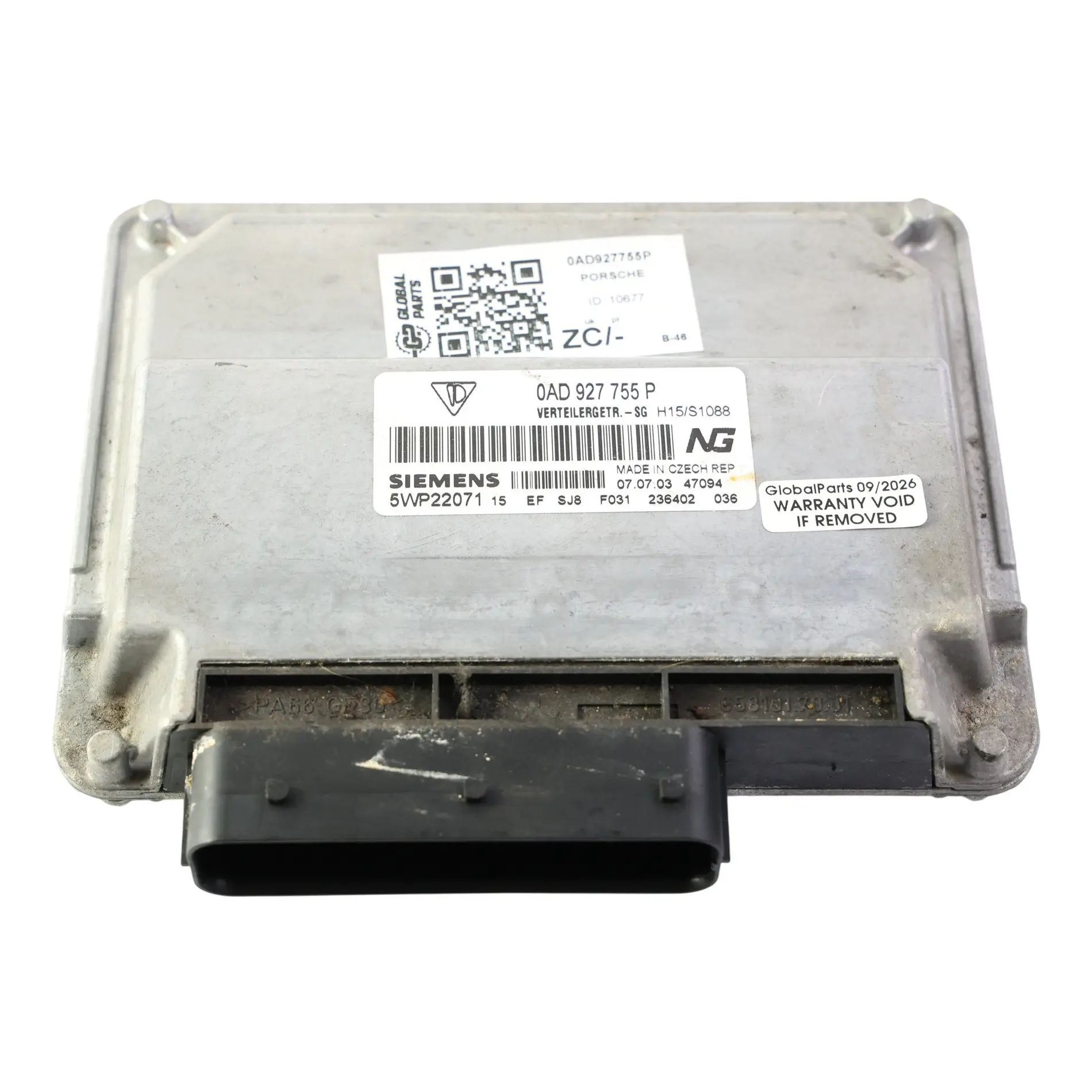 Porsche Cayenne 9PA 955 Centralina Modulo Transfer Box ECU 0AD927755P