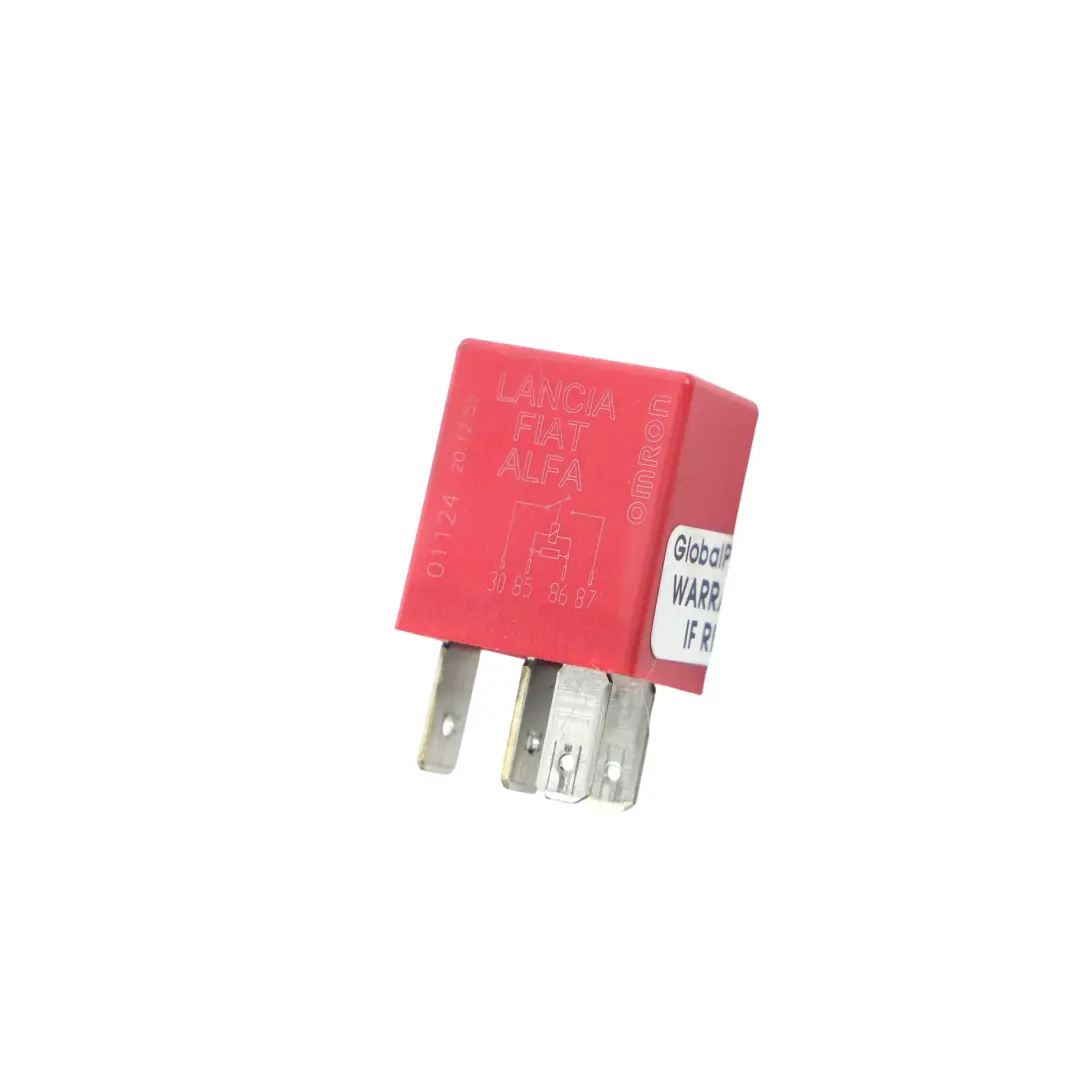 Relé Multiuso 4 Pines Rojo 12V 30A para Opel Movano C con número de pieza 11129985 Opel Movano C Relé Multiuso 4 Pines Rojo 12V 30A - SKU 11129985 - Número de pieza 11129985