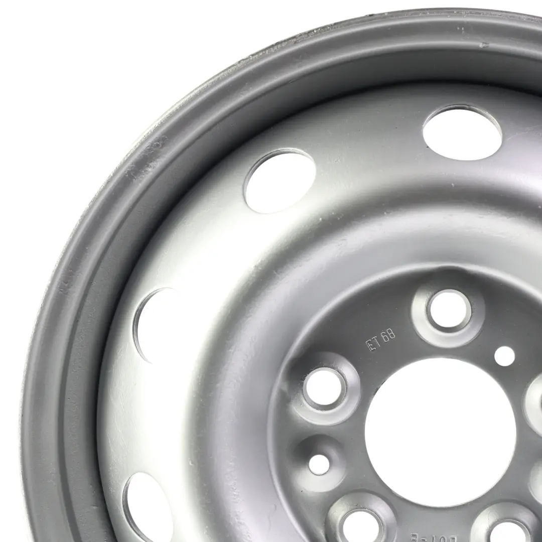 Fiat Ducato Peugeot Boxer Mk3 Felga Stalowa Srebrna 16" 6J - SKU 1395240080 - Numer Części 1395240080
