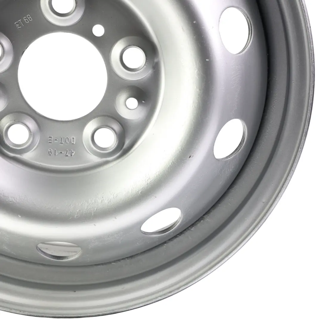 Fiat Ducato Peugeot Boxer Mk3 Felga Stalowa Srebrna 16" 6J - SKU 1395240080 - Numer Części 1395240080