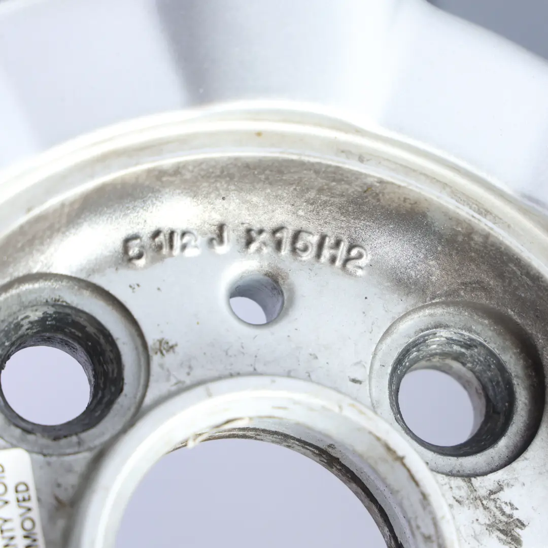 Alloy Rim 15" 5,5J ET:45 8-Spoke 82 to Mini Cooper One R50 R52 Silver Wheel with Part number 1512347 Mini Cooper One R50 R52 Silver Wheel Alloy Rim 15" 5,5J ET:45 8-Spoke 82 - SKU 1512347-1 - Part number 1512347