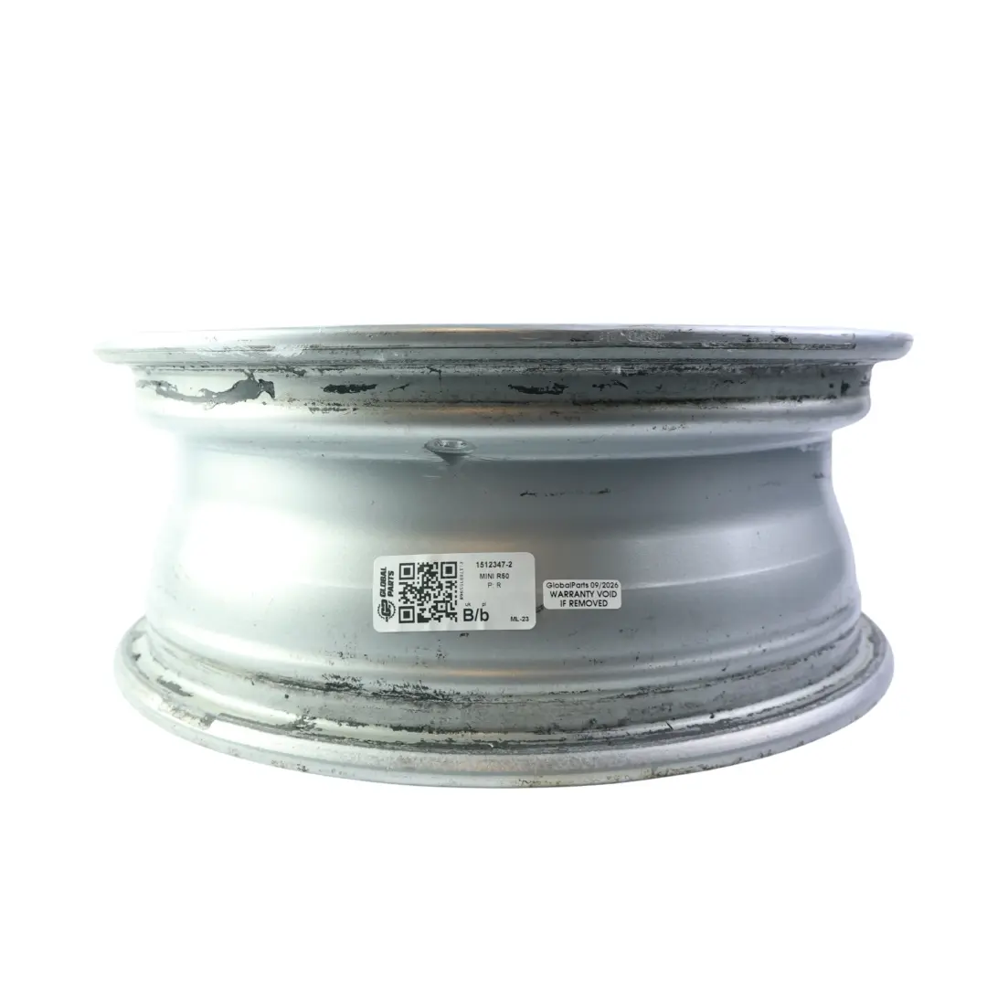 Mini Cooper One R50 R52 Silber Alu Felge 15" 5,5J ET:45 8-Speiche 82 - SKU 1512347-2 - Teilenummer 1512347