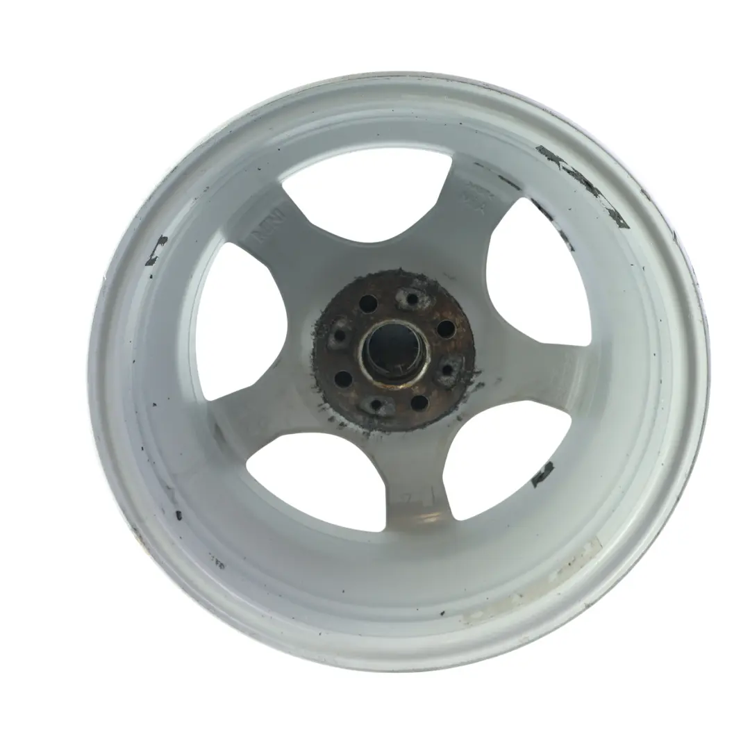Argento Cerchio AlluMini o 16" 6,5J ET: 48 5 Star 83 per Mini Cooper One R50 con numero di parte 1512348 Mini Cooper One R50 Argento Cerchio AlluMini o 16" 6,5J ET: 48 5 Star 83 - SKU 1512348-1 - Numero di parte 1512348