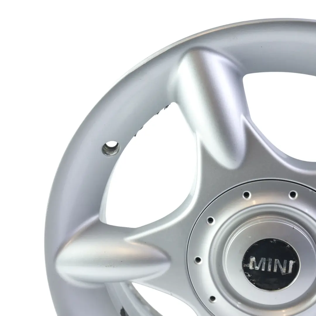 Mini Cooper One R50 Argento Cerchio AlluMini o 16" 6,5J ET: 48 5 Star 83 - SKU 1512348-1 - Numero di parte 1512348