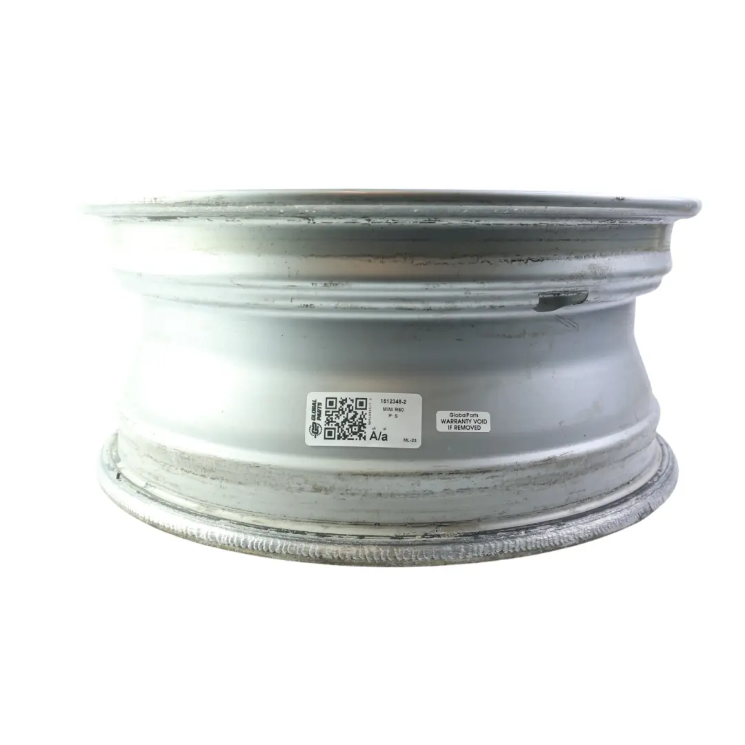 Argento Cerchio in lega 16 6,5J ET:48 5-Spider Spoke 83 per Mini Cooper R50 con numero di parte 1512348 Mini Cooper R50 Argento Cerchio in lega 16 6,5J ET:48 5-Spider Spoke 83 - SKU 1512348-2 - Numero di parte 1512348