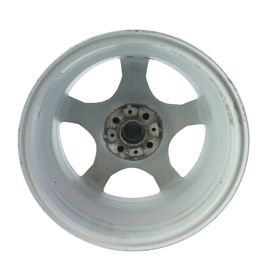 Argento Cerchio in lega 16 6,5J ET:48 5-Spider Spoke 83 per Mini Cooper R50 con numero di parte 1512348 Mini Cooper R50 Argento Cerchio in lega 16 6,5J ET:48 5-Spider Spoke 83 - SKU 1512348-2 - Numero di parte 1512348