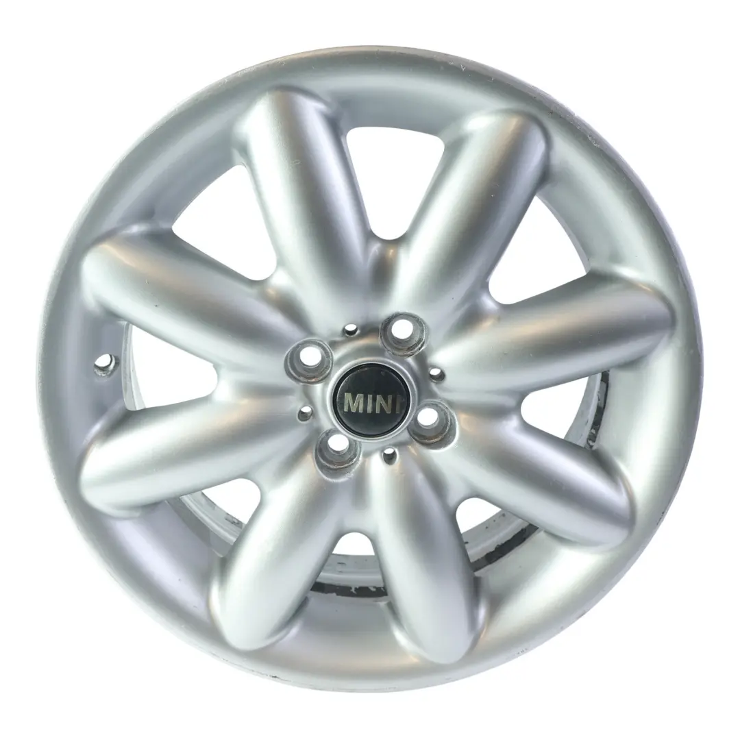 Silber Alu Felge Felgen 17" ET:48 7J Spoke 85 für Mini Cooper R50 R55 R56 R57 mit Teilenummer 1512352 Mini Cooper R50 R55 R56 R57 Silber Alu Felge Felgen 17" ET:48 7J Spoke 85 - SKU 1512352-2 - Teilenummer 1512352