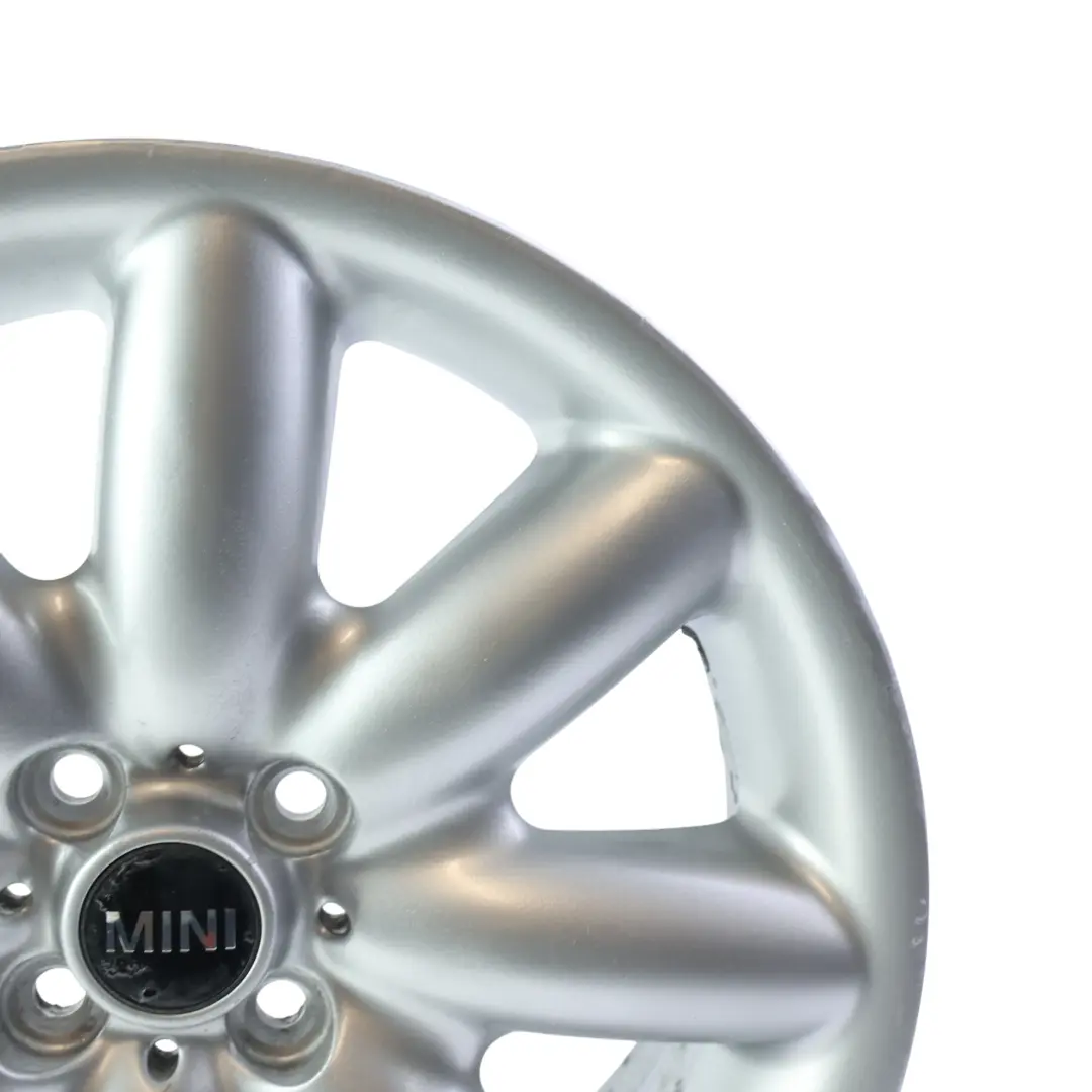 Silber Alu Felge Felgen 17" ET:48 7J Spoke 85 für Mini Cooper R50 R55 R56 R57 mit Teilenummer 1512352 Mini Cooper R50 R55 R56 R57 Silber Alu Felge Felgen 17" ET:48 7J Spoke 85 - SKU 1512352-2 - Teilenummer 1512352