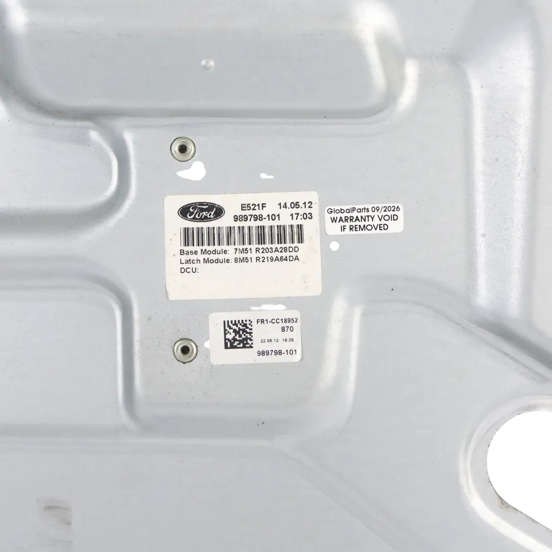 Ford Kuga C394 Window Regulator Lifter Front Right O/S 7M51-R203A28-DD - SKU 1527941-1 - Part number 1527941