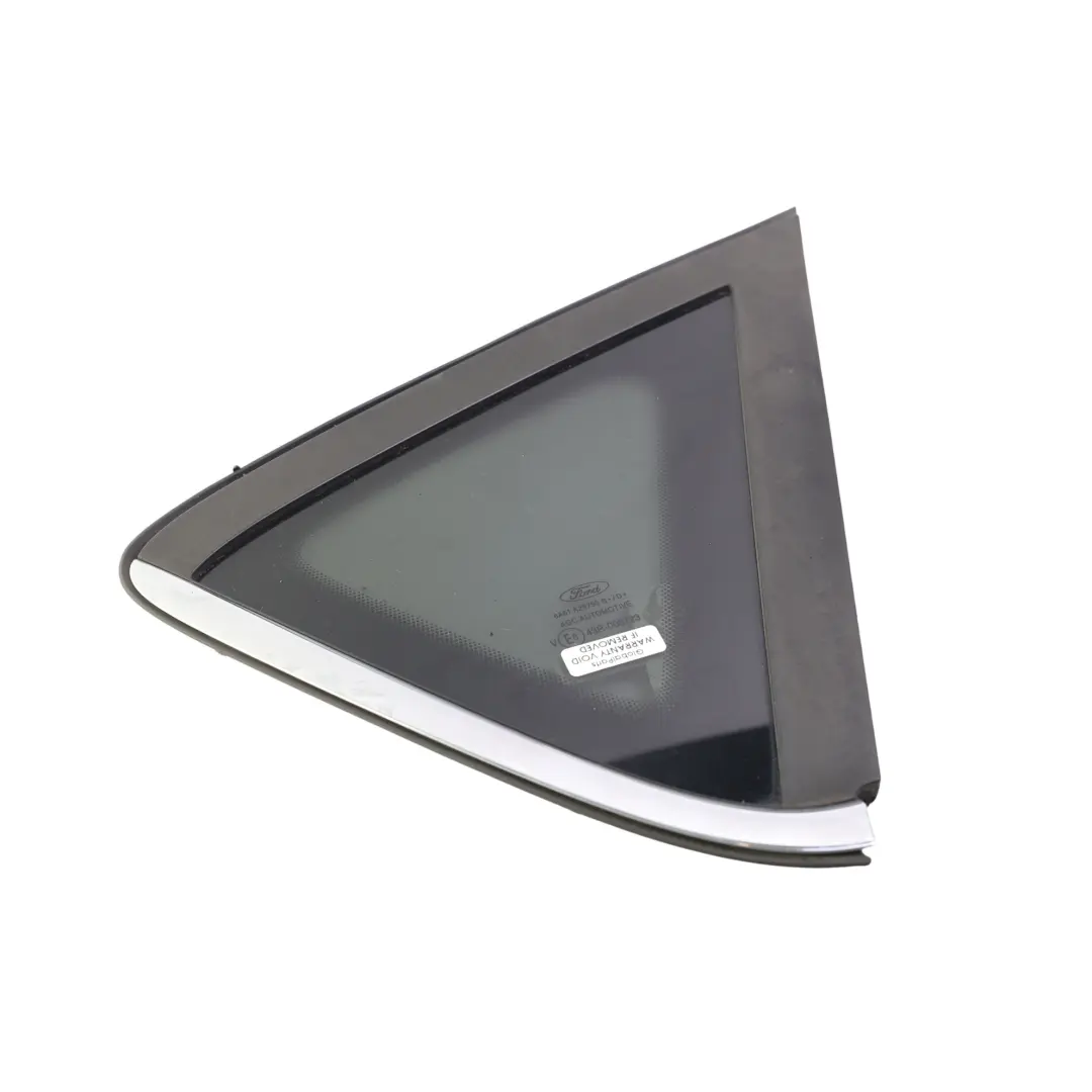 Quarter Glass Window Right O/S AS2 8A61-A29750-DD to Ford Fiesta Mk7 Rear with Part number 1574702 Ford Fiesta Mk7 Rear Quarter Glass Window Right O/S AS2 8A61-A29750-DD - SKU 1574702 - Part number 1574702