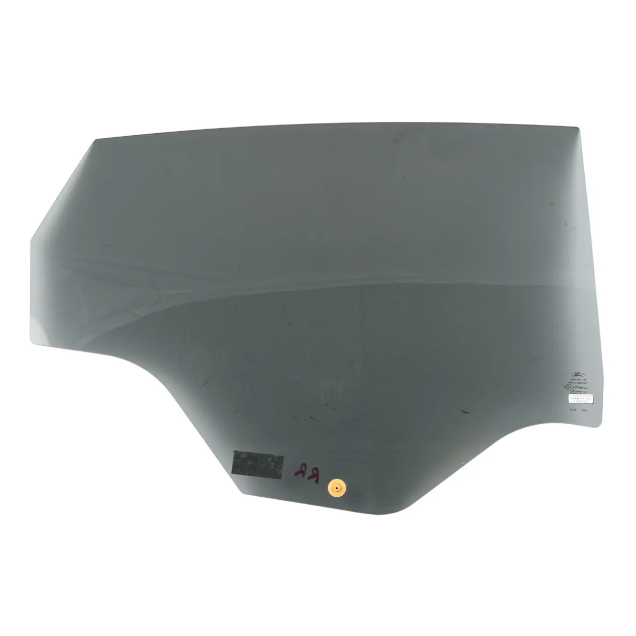 Ford Fiesta MK7 Rear Window Glass Right O/S Glazing Tinted AS3 8A61-A25712-B