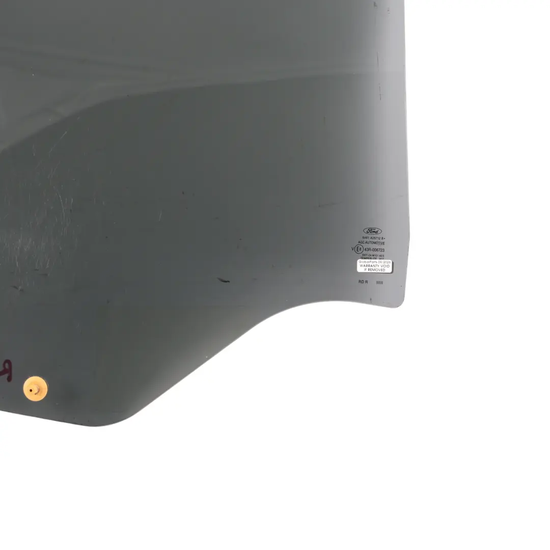 Window Glass Right O/S Glazing Tinted AS3 8A61-A25712-B to Ford Fiesta MK7 Rear with Part number 1591457 Ford Fiesta MK7 Rear Window Glass Right O/S Glazing Tinted AS3 8A61-A25712-B - SKU 1591457 - Part number 1591457