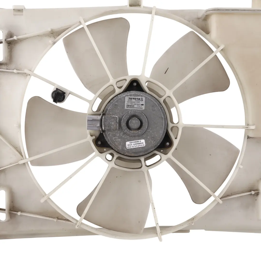 Toyota Corolla E12 Engine Coooling Fan Shroud Cooler Unit - SKU 167110D060 - Part number 167110D060