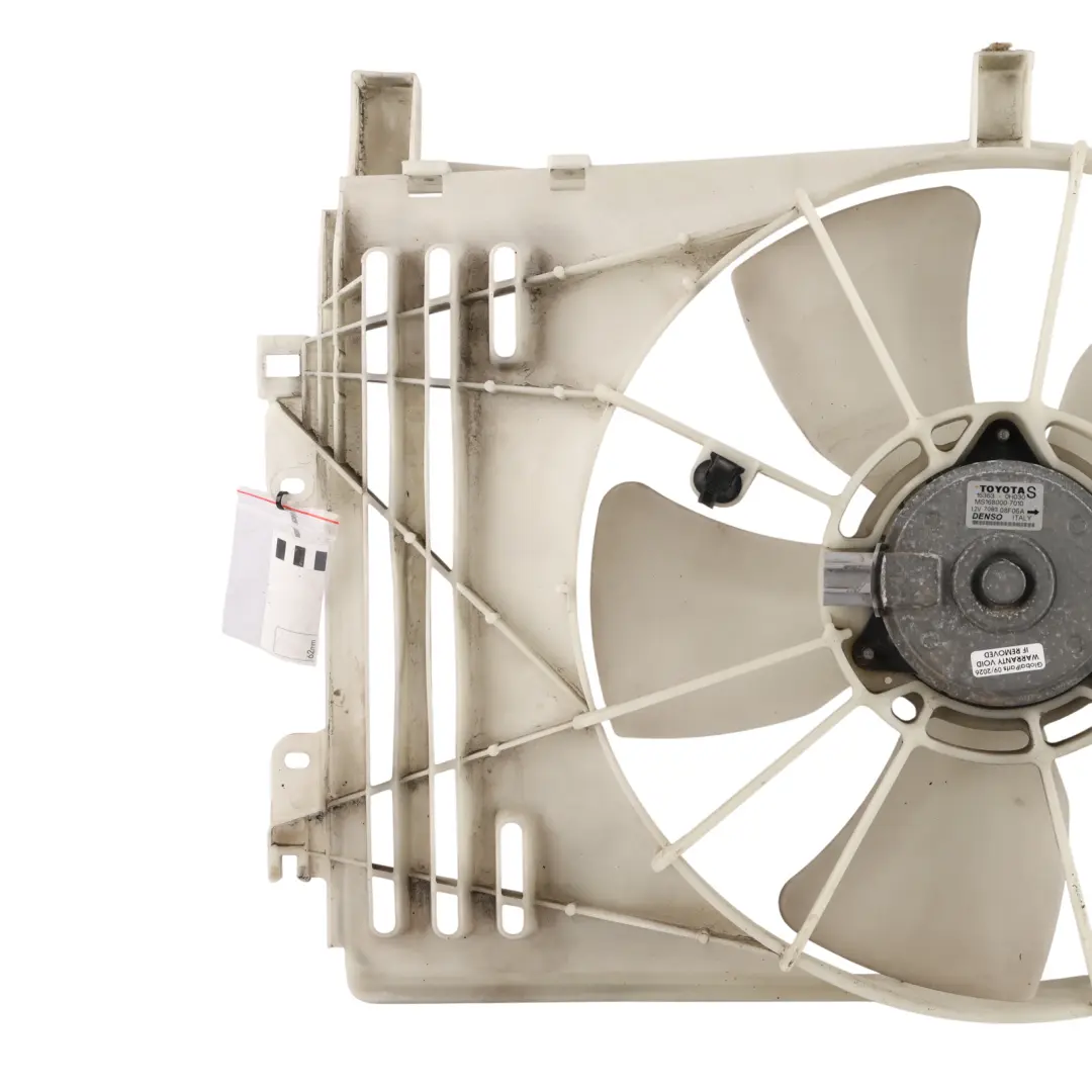 Coooling Fan Shroud Cooler Unit to Toyota Corolla E12 Engine with Part number 167110D060 Toyota Corolla E12 Engine Coooling Fan Shroud Cooler Unit - SKU 167110D060 - Part number 167110D060