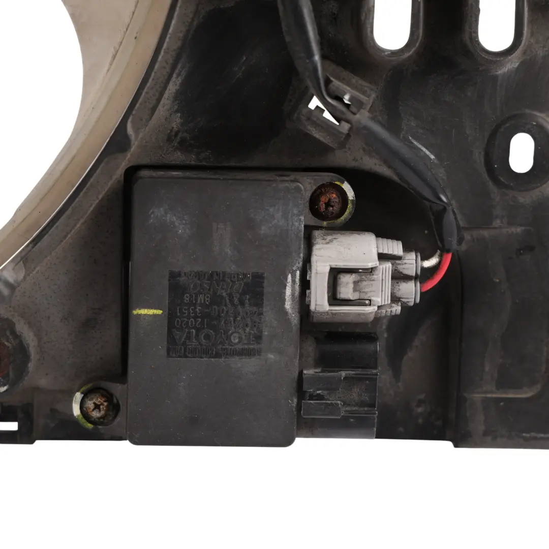 Fan Shroud Engine Cooling Fan Blades Motor to Toyota Avensis T27 with Part number 167110D200 Toyota Avensis T27 Fan Shroud Engine Cooling Fan Blades Motor - SKU 167110D200 - Part number 167110D200