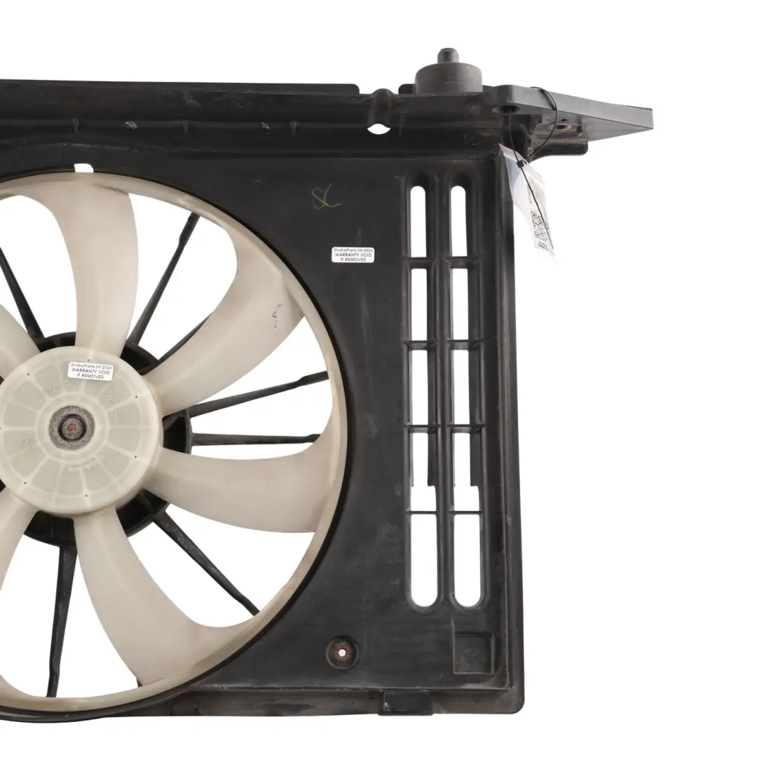 Fan Shroud Engine Cooling Fan Blades Motor to Toyota Avensis T27 with Part number 167110D200 Toyota Avensis T27 Fan Shroud Engine Cooling Fan Blades Motor - SKU 167110D200 - Part number 167110D200