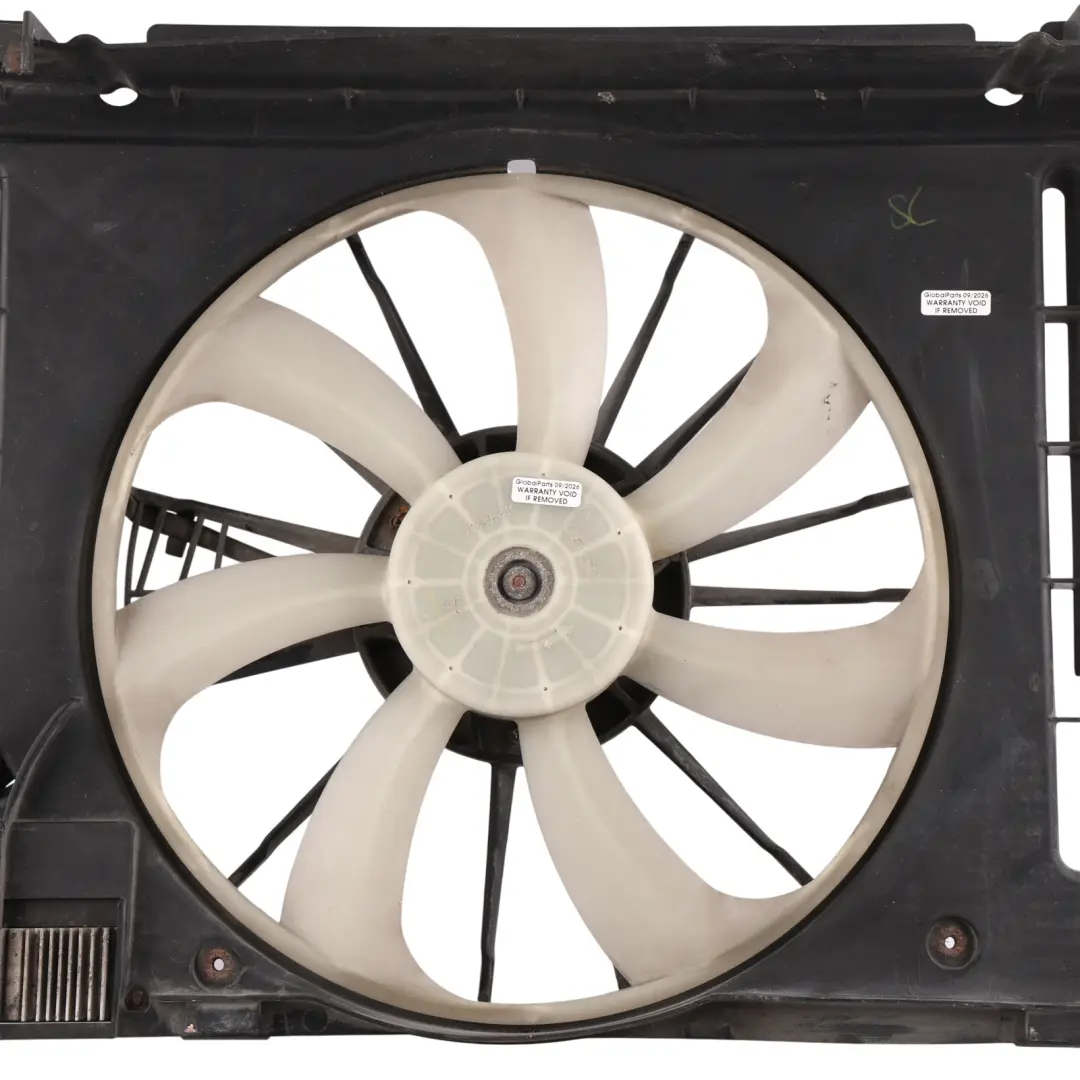 Fan Shroud Engine Cooling Fan Blades Motor to Toyota Avensis T27 with Part number 167110D200 Toyota Avensis T27 Fan Shroud Engine Cooling Fan Blades Motor - SKU 167110D200 - Part number 167110D200
