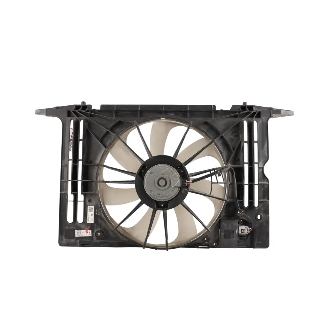 Fan Shroud Engine Cooling Fan Blades Motor to Toyota Avensis T27 with Part number 167110D200 Toyota Avensis T27 Fan Shroud Engine Cooling Fan Blades Motor - SKU 167110D200 - Part number 167110D200
