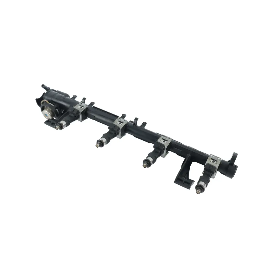Kraftstoffverteiler Einspritzleiste 1.6 Benzin 5M5G-9H487-BB für Ford Fiesta MK7 mit Teilenummer 1698074 Ford Fiesta MK7 Kraftstoffverteiler Einspritzleiste 1.6 Benzin 5M5G-9H487-BB - SKU 1698074 - Teilenummer 1698074