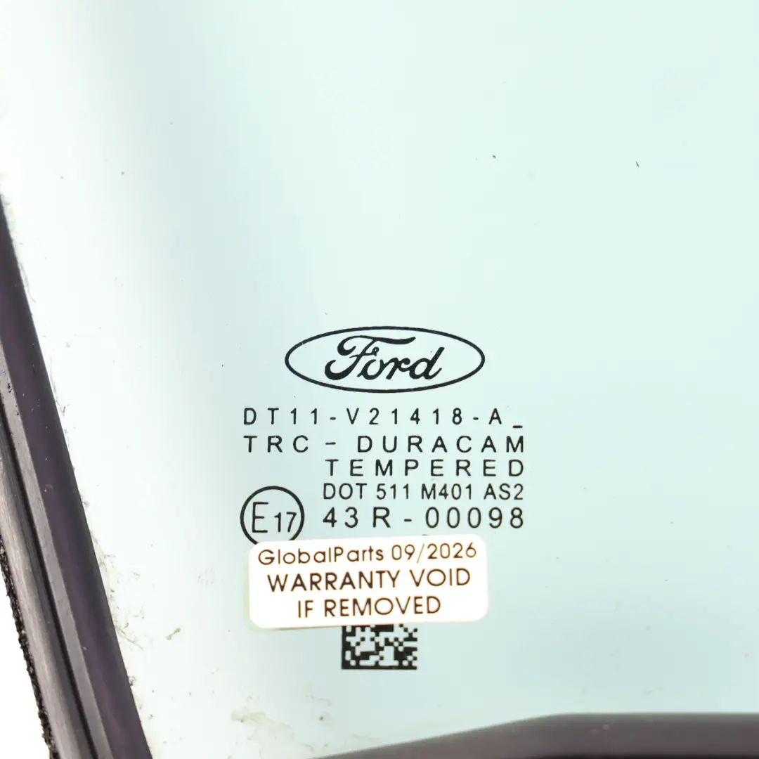 MK2 Szyba Okno Drzwi Przednie Prawe DT11V21418AB do Ford Transit Connect o numerze 1812629 Ford Transit Connect MK2 Szyba Okno Drzwi Przednie Prawe DT11V21418AB - SKU 1812629 - Numer Części 1812629