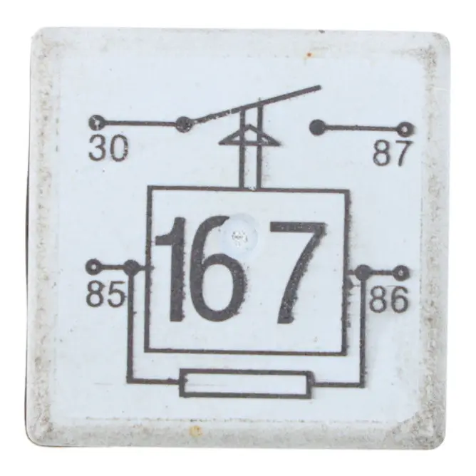 Relais Steuergerät Modul 12V 20A 4 Pins für Volkswagen Audi Seat Skoda mit Teilenummer 191906383C Volkswagen Audi Seat Skoda Relais Steuergerät Modul 12V 20A 4 Pins - SKU 191906383C-2 - Teilenummer 191906383C
