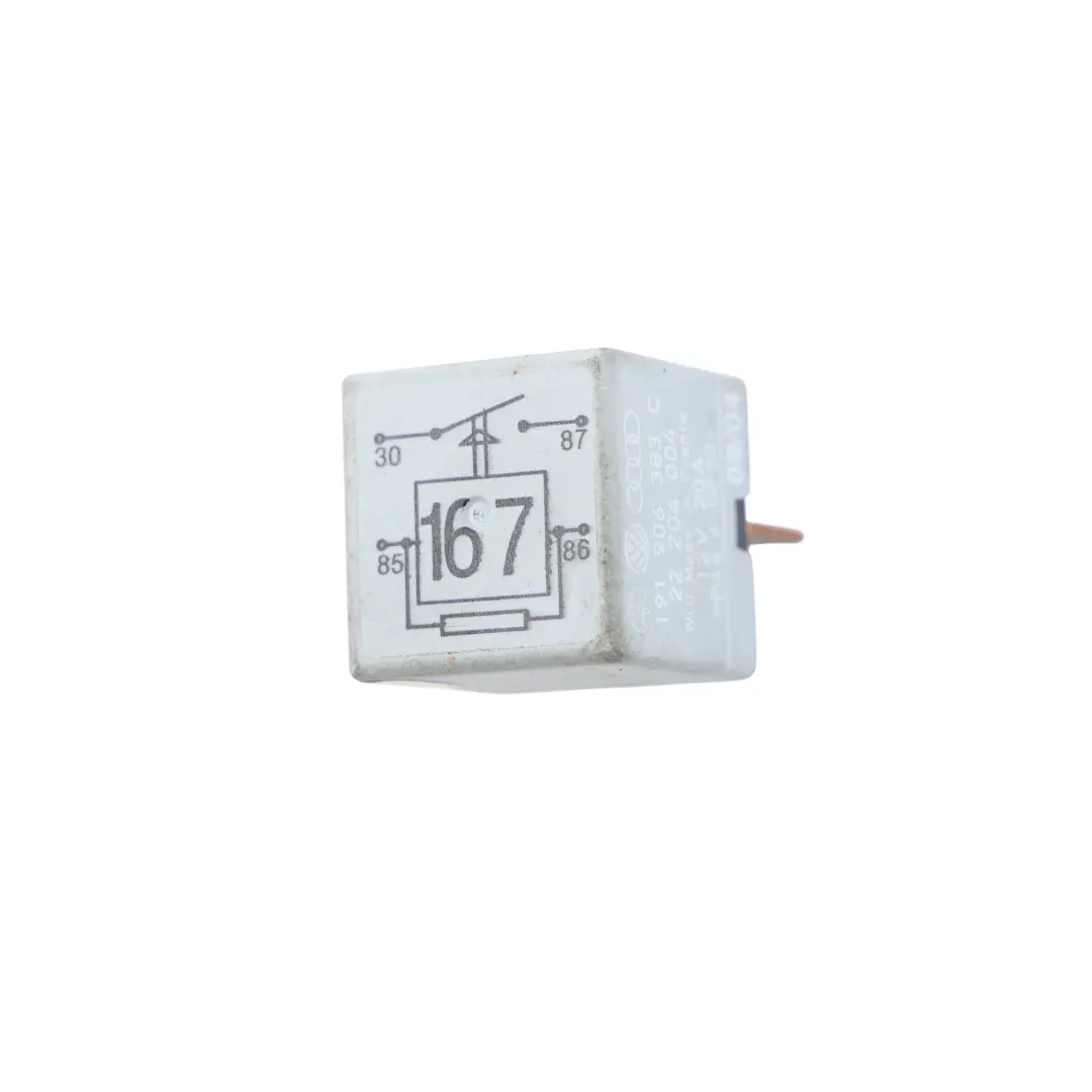 Przekaźnik 12V 20A 4 Piny do Volkswagen Audi Seat Skoda o numerze 191906383C Volkswagen Audi Seat Skoda Przekaźnik 12V 20A 4 Piny - SKU 191906383C-2 - Numer Części 191906383C