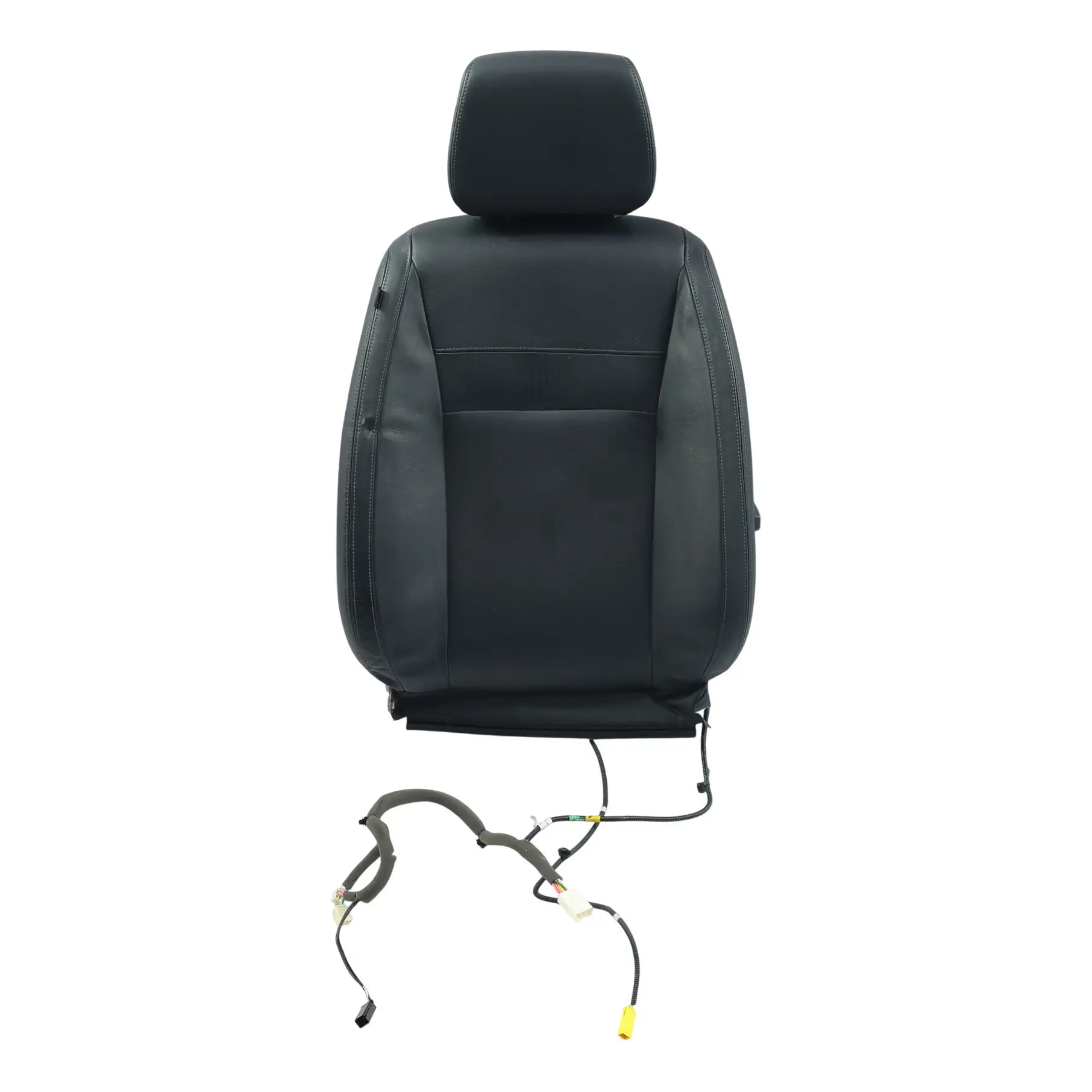 Ford Ranger Mk5 Front Seat Backrest Cover Heated Leather Soho Ebony Right O/S