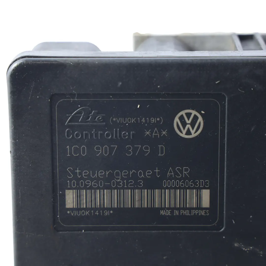 Volkswagen Golf Mk4 Leon ABS Brake Pump Control Unit Module - SKU 1C0907379D - Part number 1C0907379D