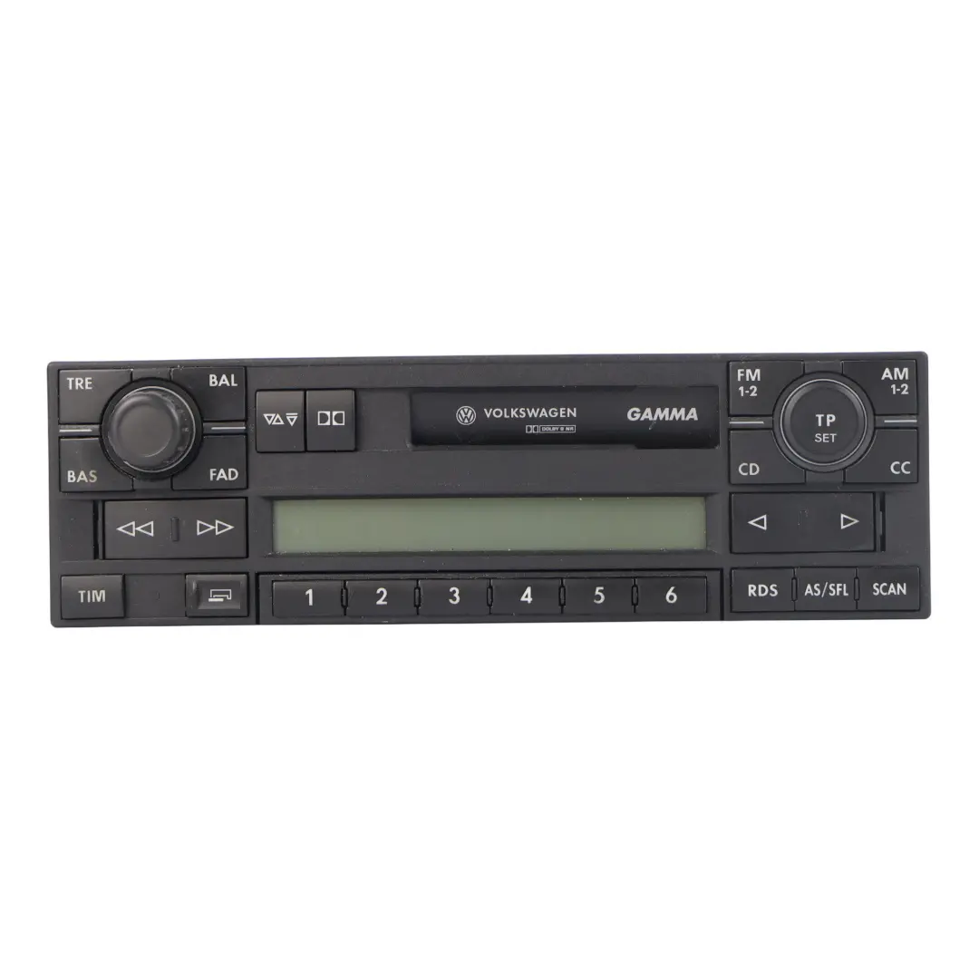 VW Volkswagen Golf 1J Mk4 Radio Cassette Audio Player Head Unit - SKU 1J0035186E - Part number 1J0035186E