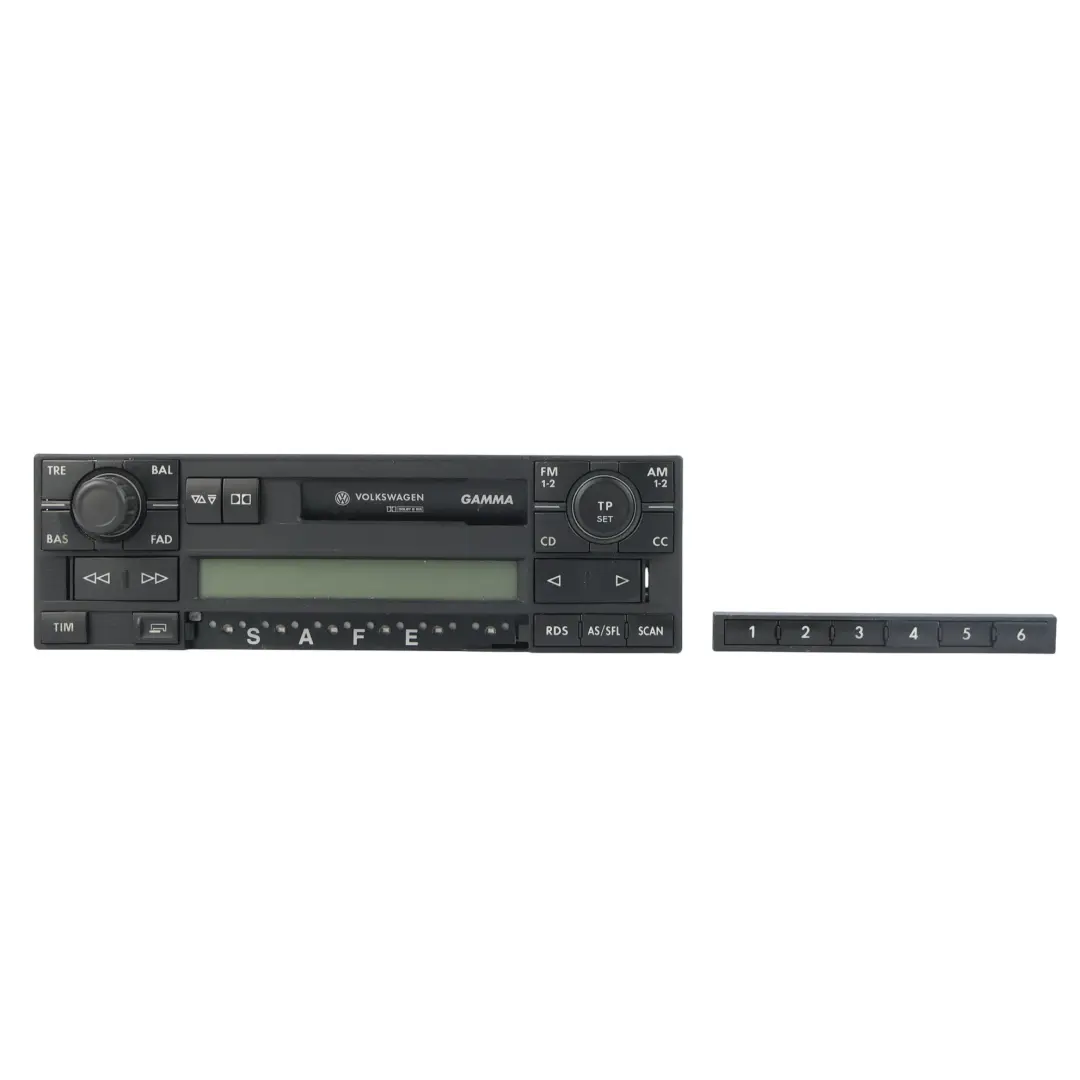 VW Volkswagen Golf 1J Mk4 Radio Cassette Audio Player Head Unit - SKU 1J0035186E - Part number 1J0035186E